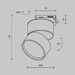 Трековый светильник Maytoni Technical TR007-1-12W3K-W-1