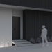Уличный светодиодный светильник Maytoni Via Urbana O022-L3W