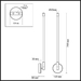 Бра Odeon Light Anta 4393/14WL