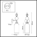 Бра Odeon Light Classic Bizet 4855/1WA