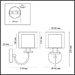 Бра Odeon Light Classic Saga 5088/1W