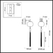 Бра Odeon Light Exclusive Modern Fiolent 5432/1W