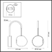 Бра Odeon Light L-Vision Jemstone 5085/5WL