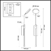 Бра Odeon Light Maro 5011/8WL