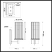 Бра Odeon Light Midcent Formia 4809/1W