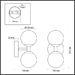 Бра Odeon Light Midcent Lolla 4359/6WL