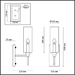 Бра Odeon Light Modern Diatra 4688/1W