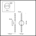 Бра Odeon Light Sparky 4370/10WL