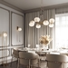 Подвесной светильник Odeon Light Exclusive Modern Fiolent 5432/1