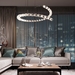 Подвесной светодиодный светильник Odeon Light Serpa 5010/129L