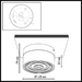 Настенно-потолочный светильник Odeon Light Ronda Hightech 7157/6CL
