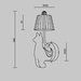 Настенный светильник Maytoni Modern Senor Alpaca MOD377WL-L6W3K