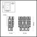 Настенный светильник Odeon Light Hall Buckle 4989/2W