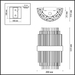 Настенный светильник Odeon Light Hall Ida 4639/2W