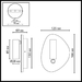 Настенный светильник Odeon Light Roy Hightech 7183/9WL