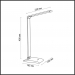 Настольная лампа Lumion Desk Reiko 3757/7TL