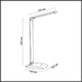 Настольная лампа Lumion Desk Reiko 3758/7TL