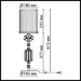 Настольная лампа Odeon Light Terra Modern 5414/1T