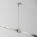 Подвес тросовый Hang одинарный Maytoni Technical TRA157SW-S1-PT