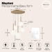 Подвесная люстра Maytoni Basic form MOD321PL-05G1
