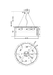 Подвесная люстра Maytoni Wonderland MOD313PL-06CH