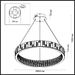 Подвесная люстра Odeon Light CROSSA 5072/100L