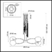 Подвесная люстра Odeon Light Exclusive Modern Fiolent 5432/8