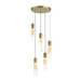 Подвесная люстра Odeon Light SCROW 5058/25LA