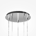 Подвесная светодиодная люстра Maytoni Drop MOD273PL-L80CH3K
