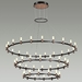 Подвесная светодиодная люстра Odeon Light Candel 5009/204L