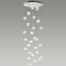 Подвесная светодиодная люстра Odeon Light Crystal 5007/120L