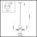 Подвесной светильник Odeon Light Hatty 5014/1D