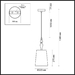 Подвесной светильник Odeon Light HOMI 5040/1A