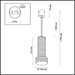 Подвесной светильник Odeon Light L-vision Afra 4741/5L