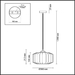 Подвесной светильник Odeon Light Pendant Binga 4782/1