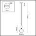 Подвесной светильник Odeon Light Pendant Okia 4668/1