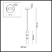 Подвесной светильник Odeon Light SCROW 5059/5LA