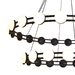 Подвесной светодиодный светильник Freya Collar FR6180PL-L70B