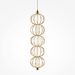 Подвесной светодиодный светильник Maytoni Golden Cage MOD216PL-L10G3K
