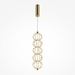 Подвесной светодиодный светильник Maytoni Golden Cage MOD216PL-L10G3K