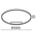 Подвесной светодиодный светильник Maytoni Rim MOD058PL-L54WK