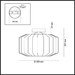 Потолочный светильник Odeon Light Pendant Binga 4746/1C