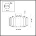 Потолочный светильник Odeon Light Pendant Binga 4746/1C