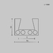 Шинопровод Maytoni Technical Busbar trunkings Elasity TRX160-1110B