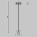 Торшер Maytoni MOD348FL-L24BBS3K
