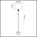 Торшер Odeon Light Classic Gaellori 3393/1F