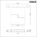 Трековый однофазный светодиодный светильник Novotech Shino Flum 358628