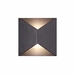 Уличный настенный светодиодный светильник Odeon Light Hightech Tibro 3907/10WL