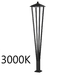 Уличный светодиодный светильник Odeon Light Nature Bearitz 6655/12GA3