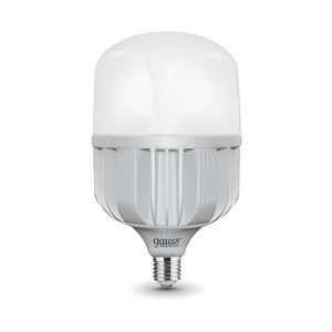 Лампа светодиодная Gauss E40 95W 6500K матовая 60430